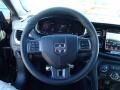 2013 Dodge Dart Mopar '13 Black/Mopar Blue Interior Steering Wheel Photo