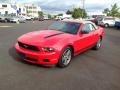 2010 Torch Red Ford Mustang V6 Convertible  photo #3