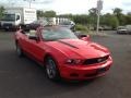 2010 Torch Red Ford Mustang V6 Convertible  photo #17