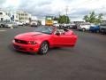 2010 Torch Red Ford Mustang V6 Convertible  photo #18