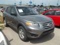 2012 Mineral Gray Hyundai Santa Fe GLS V6  photo #2