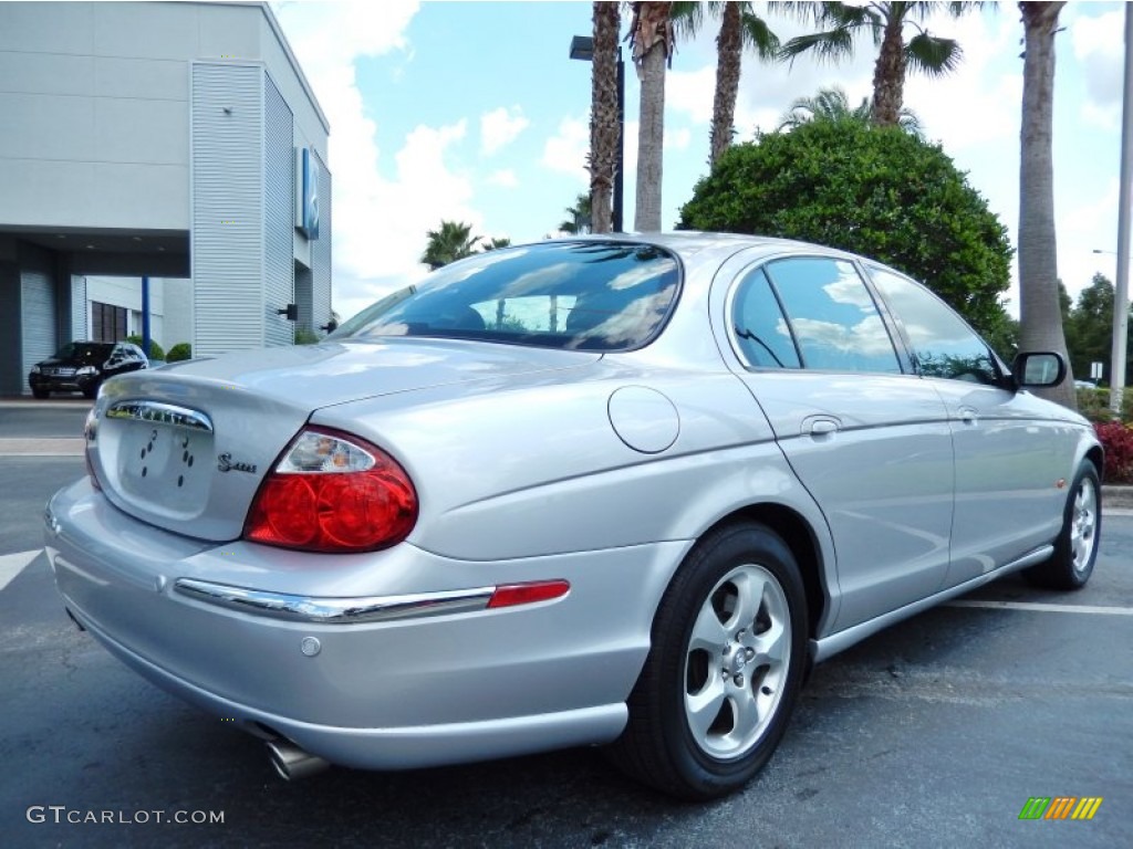 2001 S-Type 3.0 - Platinum Silver / Charcoal photo #7