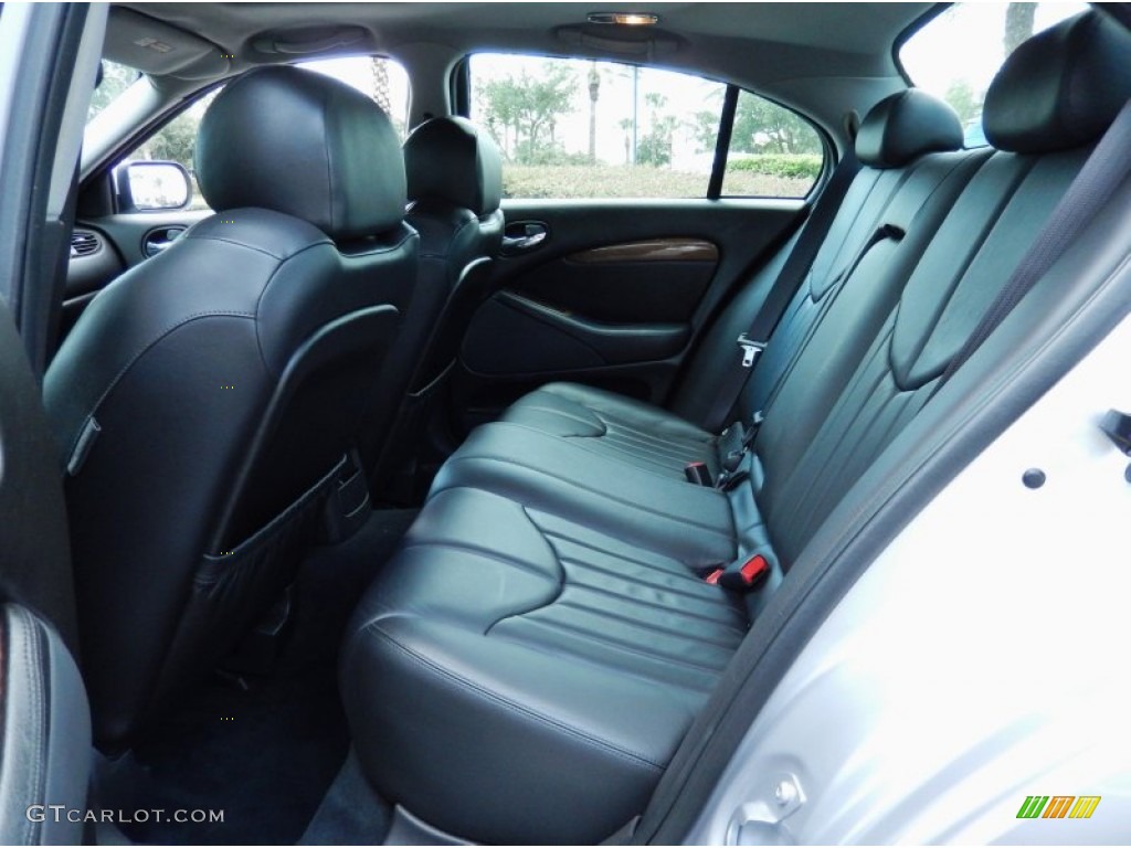 2001 Jaguar S-Type 3.0 Rear Seat Photo #85418193