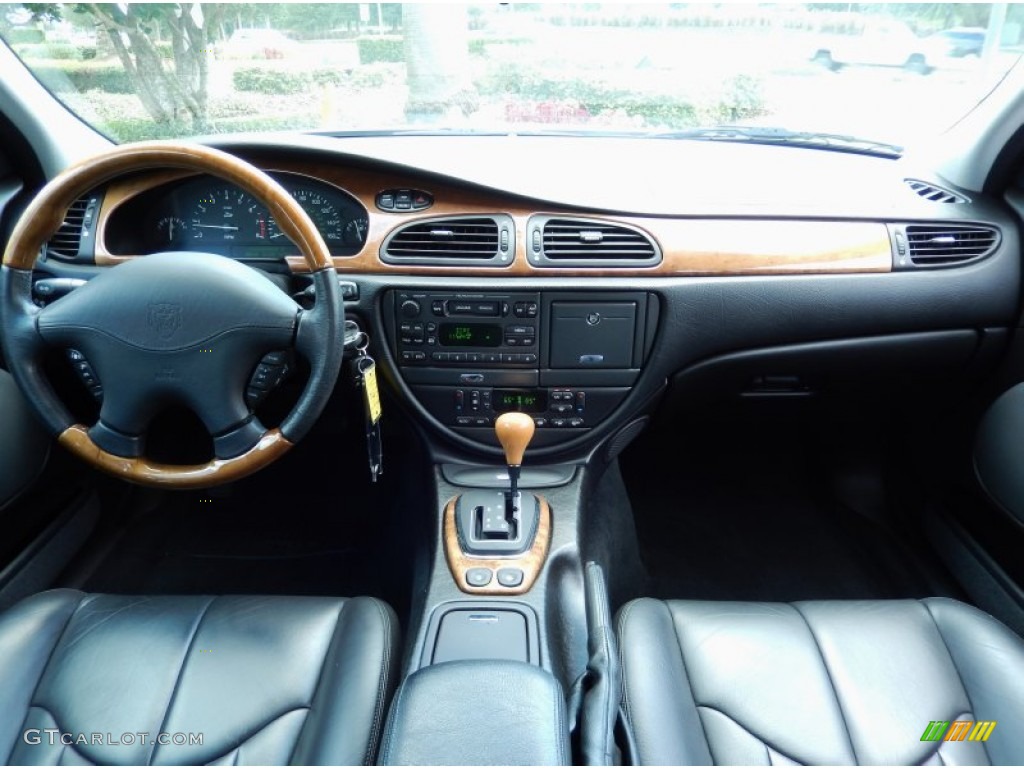 2001 Jaguar S-Type 3.0 Charcoal Dashboard Photo #85418310