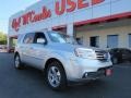 2012 Alabaster Silver Metallic Honda Pilot EX  photo #1