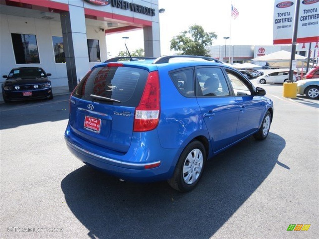 2010 Elantra Touring SE - Vivid Blue / Beige photo #7