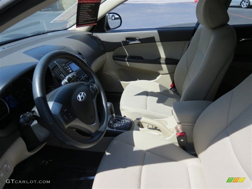 2010 Elantra Touring SE - Vivid Blue / Beige photo #11