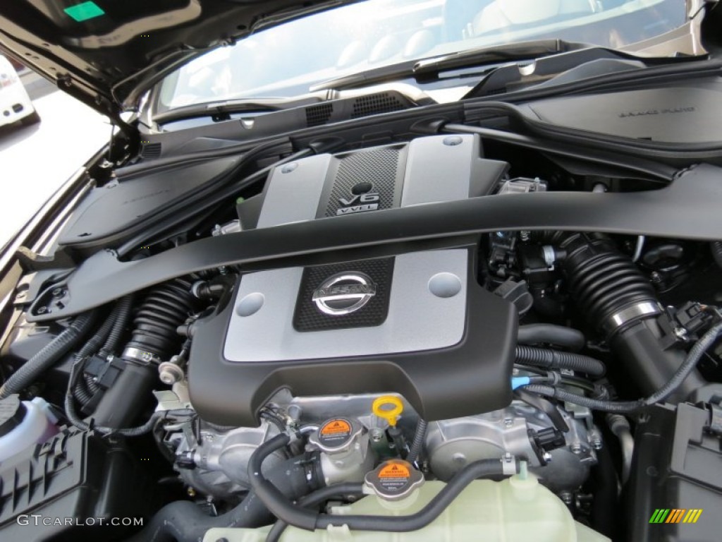 2014 Nissan 370Z Sport Touring Coupe 3.7 Liter DOHC 24-Valve CVTCS V6 Engine Photo #85419654