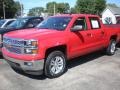 Victory Red - Silverado 1500 LT Crew Cab 4x4 Photo No. 1