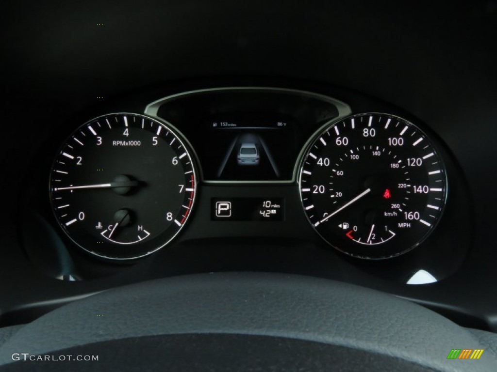 2014 Nissan Altima 2.5 SV Gauges Photo #85420101