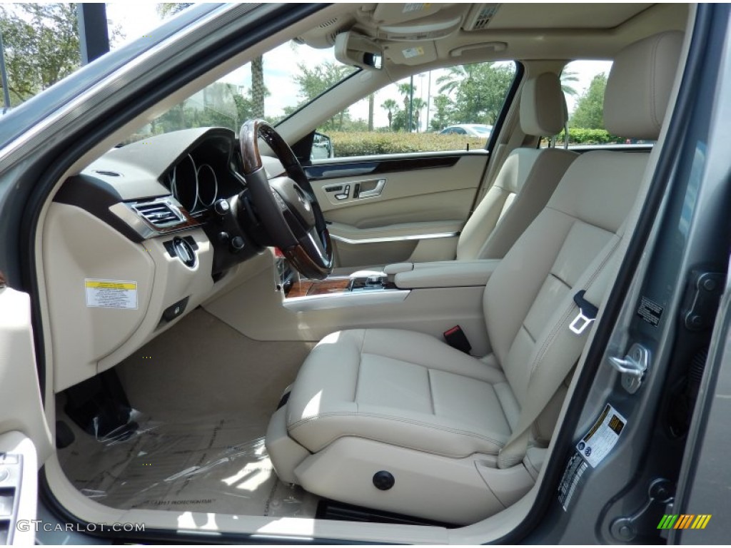 2014 E 350 Sedan - Paladium Silver Metallic / Silk Beige/Espresso Brown photo #6