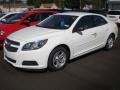 2013 Summit White Chevrolet Malibu LS  photo #1