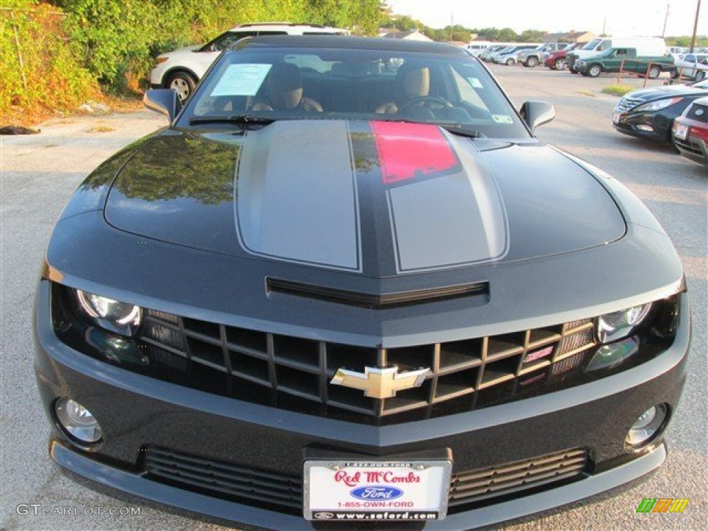 2012 Camaro SS 45th Anniversary Edition Coupe - Carbon Flash Metallic / Jet Black photo #2