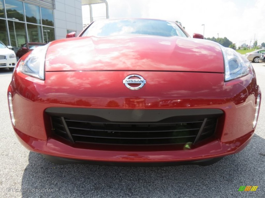 Magma Red 2014 Nissan 370Z Sport Touring Coupe Exterior Photo #85422294