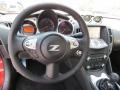 Black 2014 Nissan 370Z Sport Touring Coupe Steering Wheel