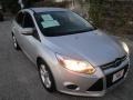 2013 Ingot Silver Ford Focus SE Sedan  photo #1