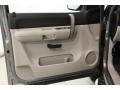 Light Titanium 2009 Chevrolet Silverado 1500 LT Extended Cab 4x4 Door Panel
