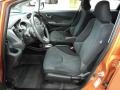 Sport Black Front Seat Photo for 2009 Honda Fit #85423914