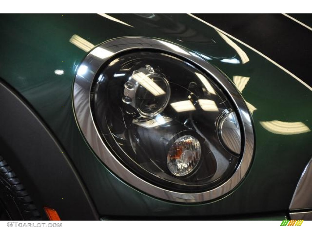 2013 Cooper S Hardtop - British Racing Green II Metallic / Carbon Black photo #5