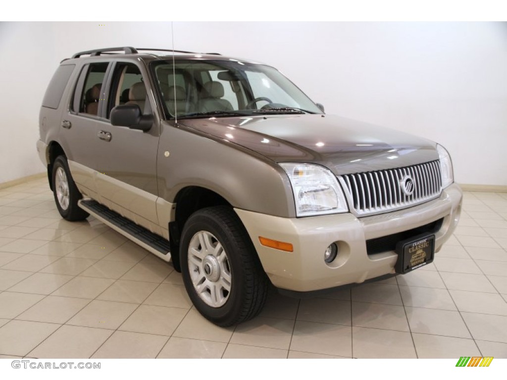 2004 Mountaineer AWD - Mineral Gray Metallic / Medium Dark Parchment photo #1