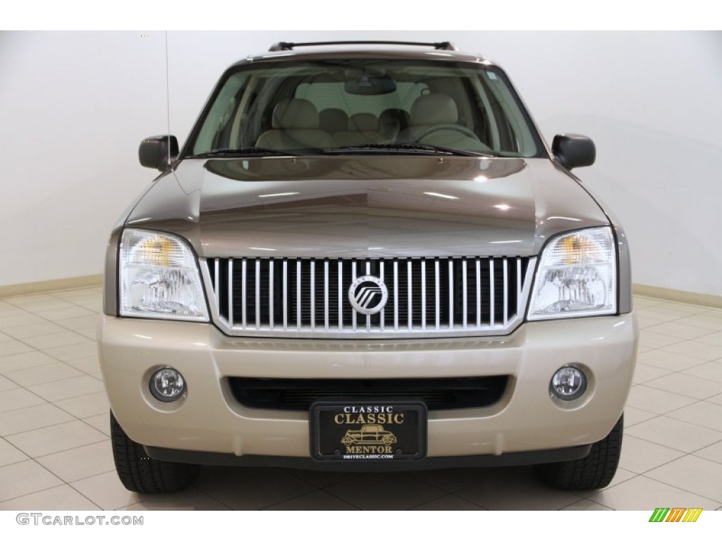 2004 Mountaineer AWD - Mineral Gray Metallic / Medium Dark Parchment photo #2