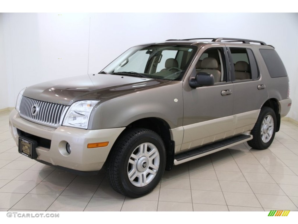 2004 Mountaineer AWD - Mineral Gray Metallic / Medium Dark Parchment photo #3