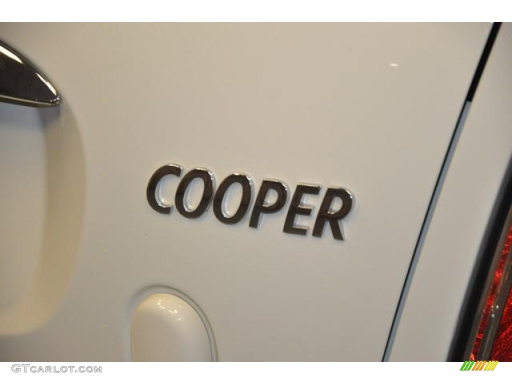2007 Cooper Convertible - Pepper White / Carbon Black/Black photo #14