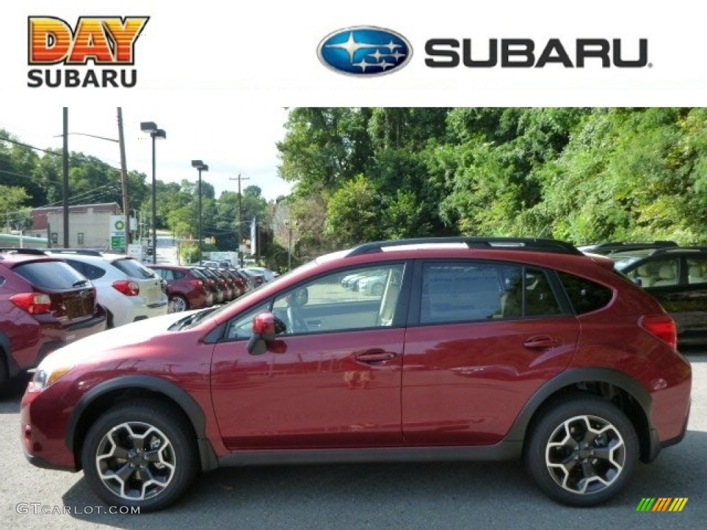 2013 XV Crosstrek 2.0 Limited - Venetian Red Pearl / Ivory photo #1