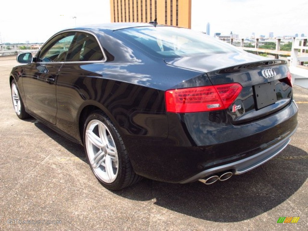 2014 S5 3.0T Premium Plus quattro Coupe - Phantom Black Pearl / Black photo #4