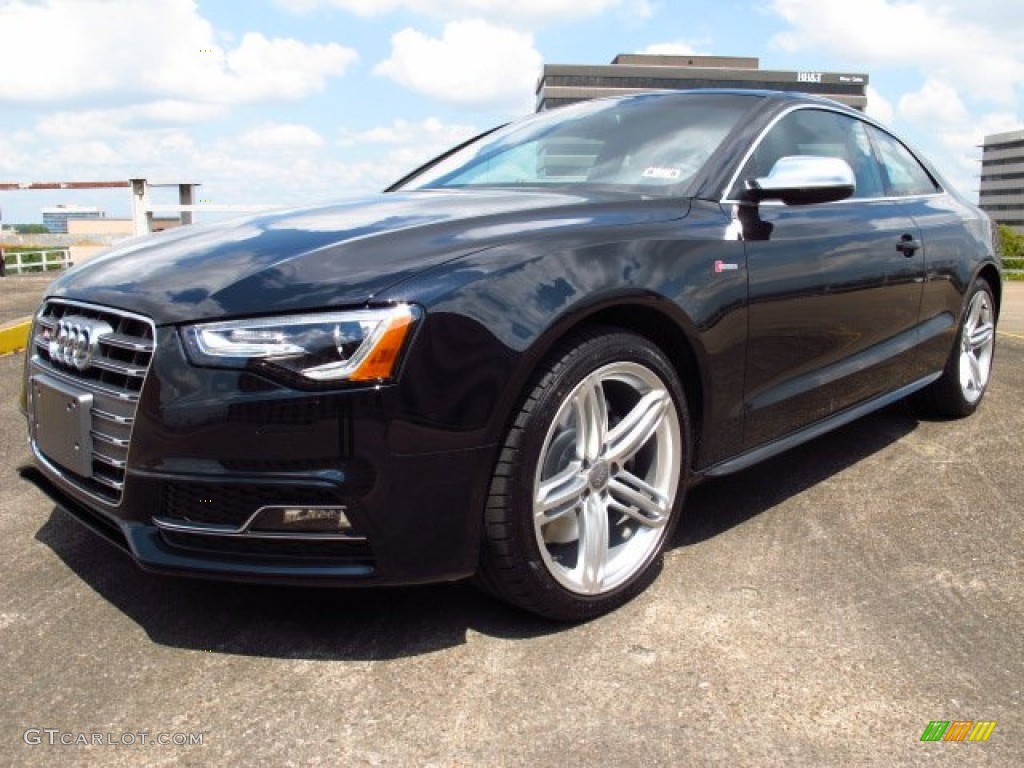 Phantom Black Pearl 2014 Audi S5 3.0T Premium Plus quattro Coupe Exterior Photo #85426269