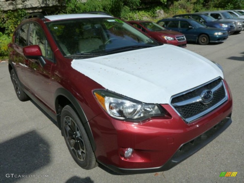 2013 XV Crosstrek 2.0 Limited - Venetian Red Pearl / Ivory photo #6