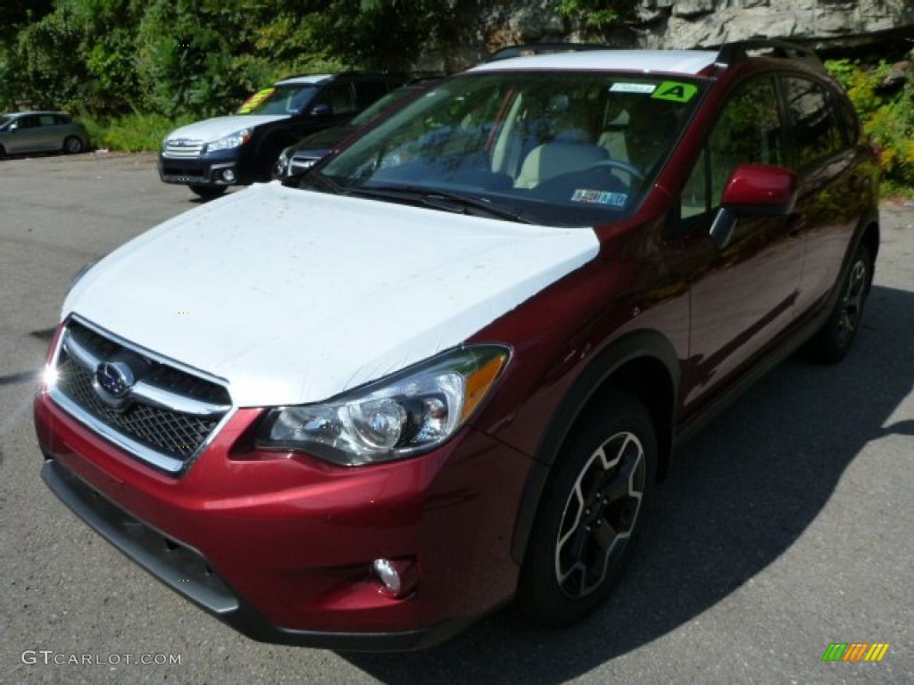 2013 XV Crosstrek 2.0 Limited - Venetian Red Pearl / Ivory photo #8