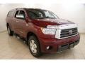 2008 Salsa Red Pearl Toyota Tundra Limited Double Cab 4x4  photo #1