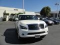 2012 Moonlight White Infiniti QX 56 4WD  photo #2