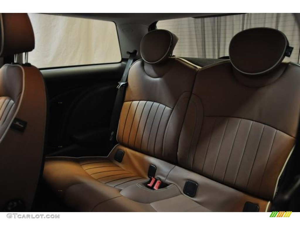 2010 Cooper Mayfair 50th Anniversary Hardtop - Pepper White / Mayfair Lounge Toffee Leather photo #26