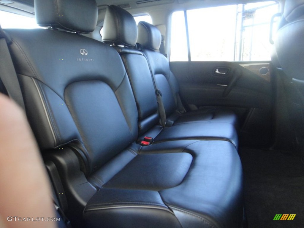 2012 Infiniti QX 56 4WD Rear Seat Photo #85427301