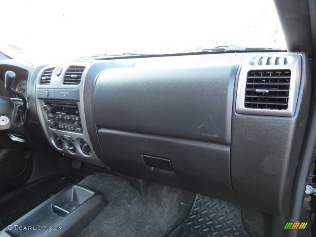 2012 Chevrolet Colorado LT Extended Cab Ebony Dashboard Photo #85427916