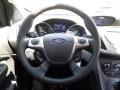 Charcoal Black 2014 Ford Escape S Steering Wheel