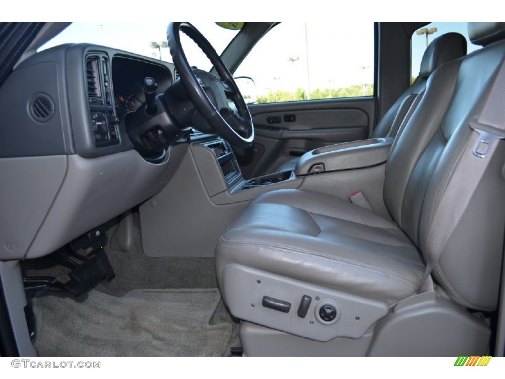 2004 Yukon SLT 4x4 - Carbon Metallic / Neutral/Shale photo #9