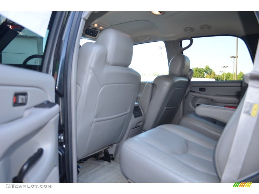 2004 Yukon SLT 4x4 - Carbon Metallic / Neutral/Shale photo #11