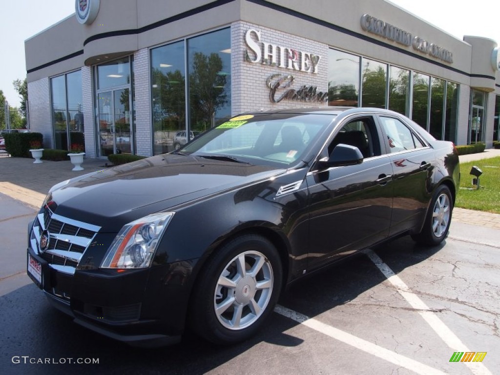 2009 CTS 4 AWD Sedan - Black Ice / Ebony photo #1
