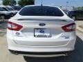 2014 White Platinum Ford Fusion Titanium  photo #4