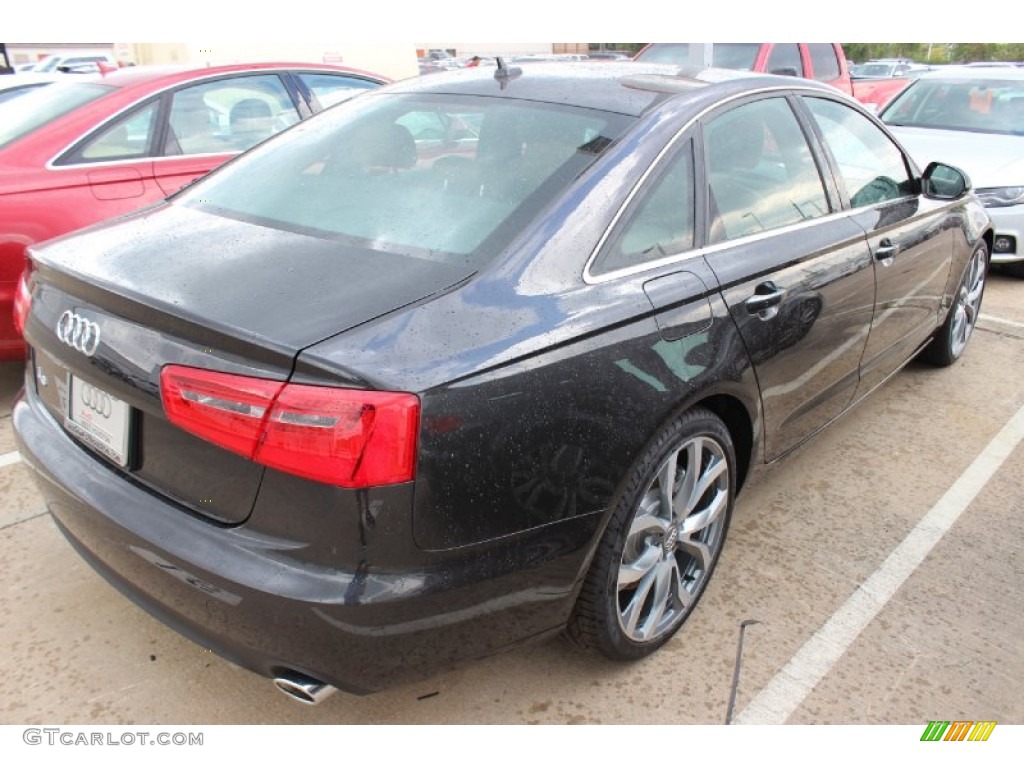 2014 A6 2.0T Sedan - Oolong Gray Metallic / Nougat Brown photo #6