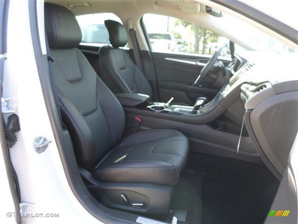 2014 Fusion Titanium - White Platinum / Charcoal Black photo #10