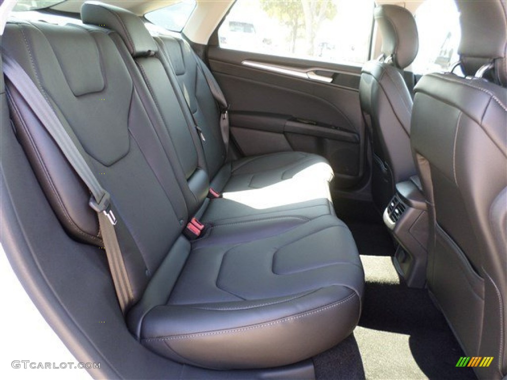 2014 Fusion Titanium - White Platinum / Charcoal Black photo #11