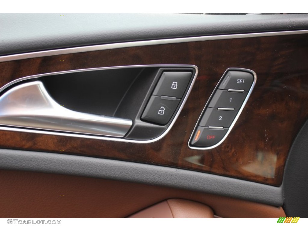 2014 A6 2.0T Sedan - Oolong Gray Metallic / Nougat Brown photo #10