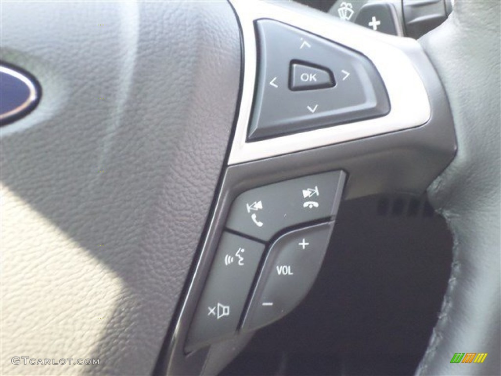 2014 Fusion Titanium - White Platinum / Charcoal Black photo #18