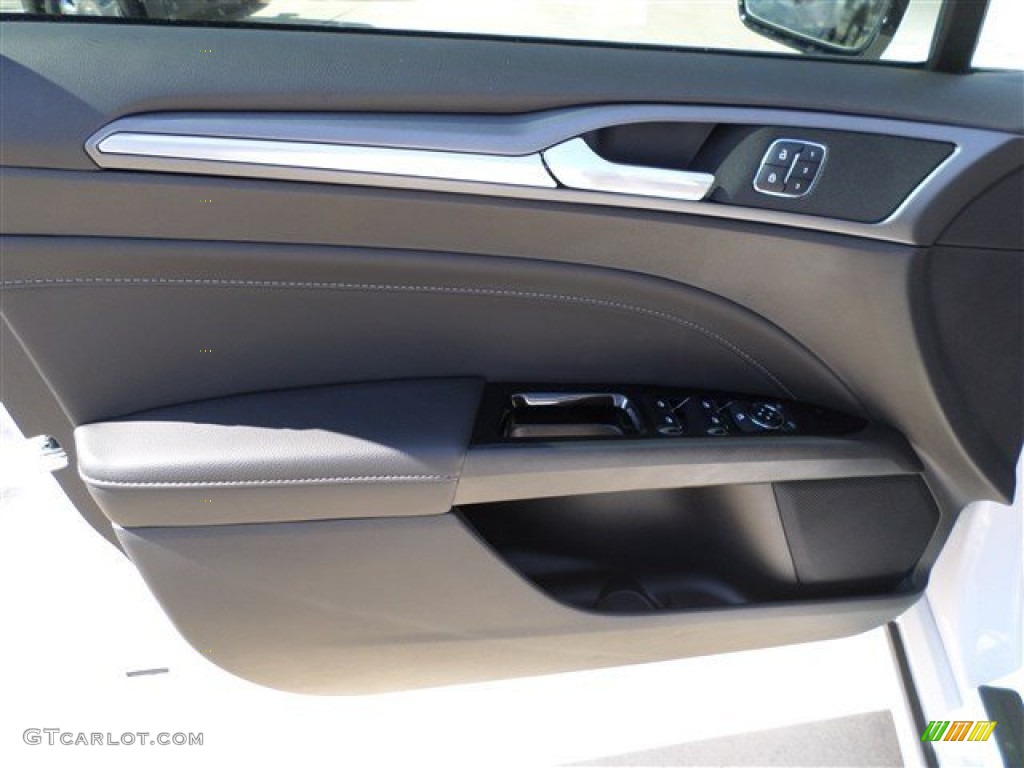 2014 Fusion Titanium - White Platinum / Charcoal Black photo #19