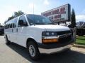 Summit White - Express LT 3500 Passenger Van Photo No. 11