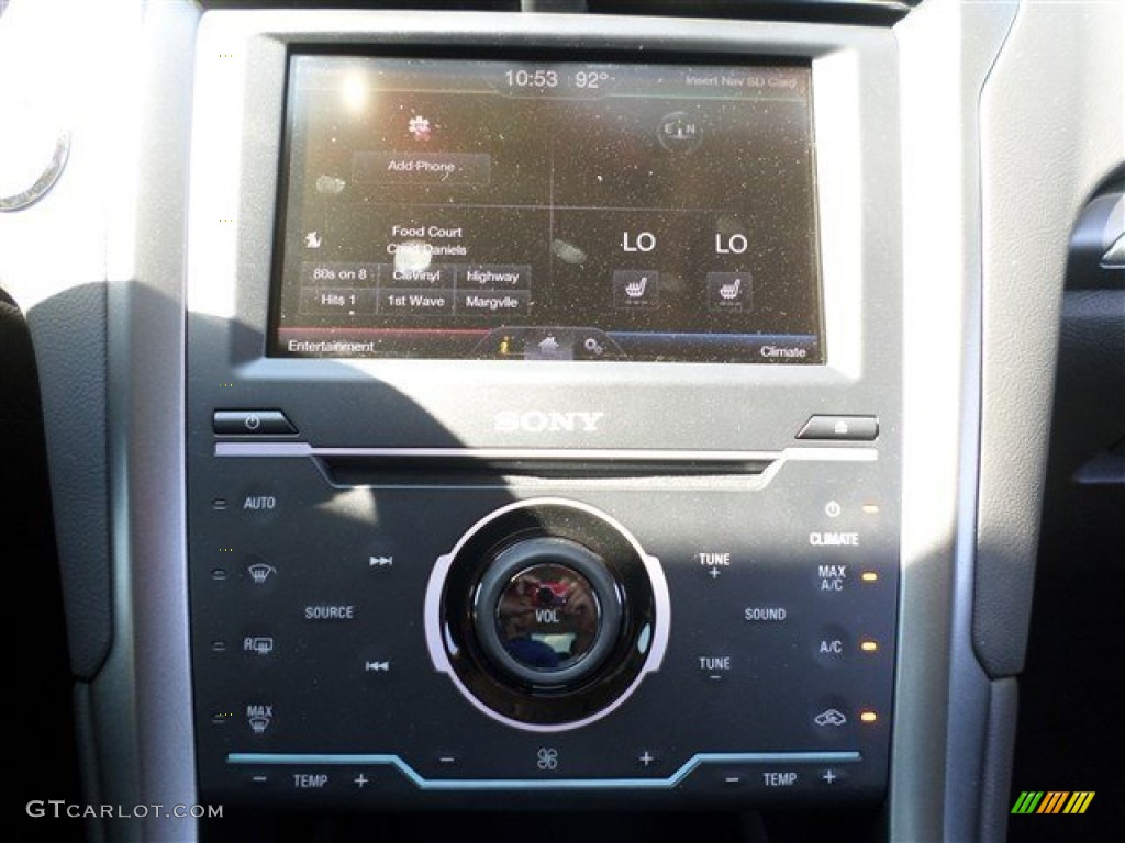 2014 Fusion Titanium - White Platinum / Charcoal Black photo #23